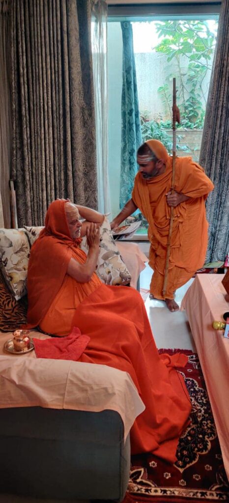 Discussion with Puri Jagadguru ji regarding fake Upanishads